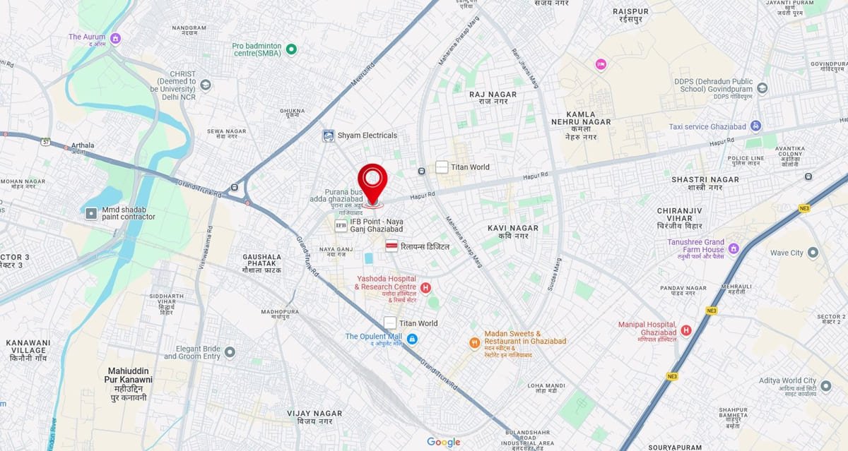 Omaxe Studio Location